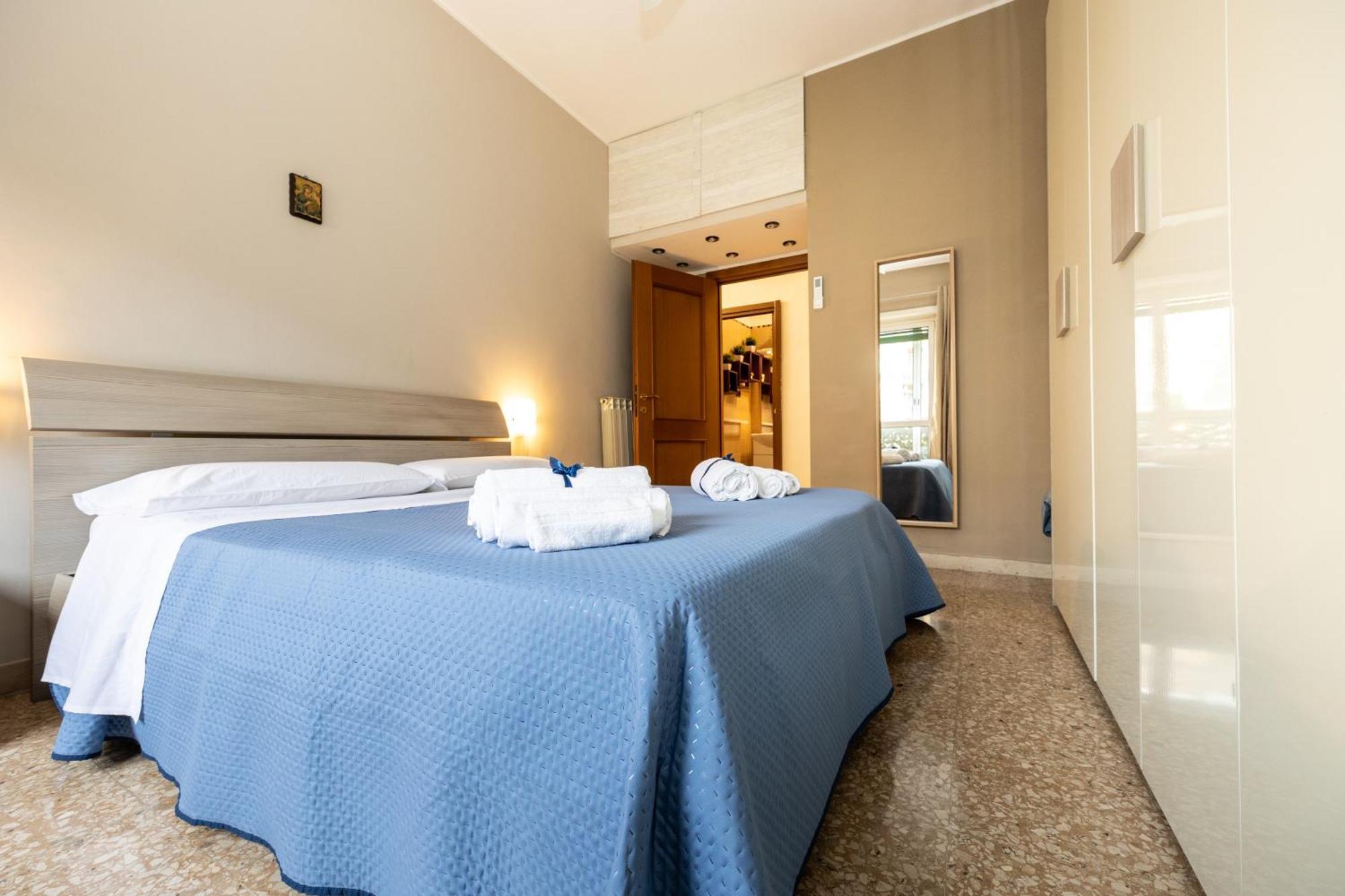 Big Apartment Rome Air Conditioning Wifi Netflix 90 Mq Luaran gambar