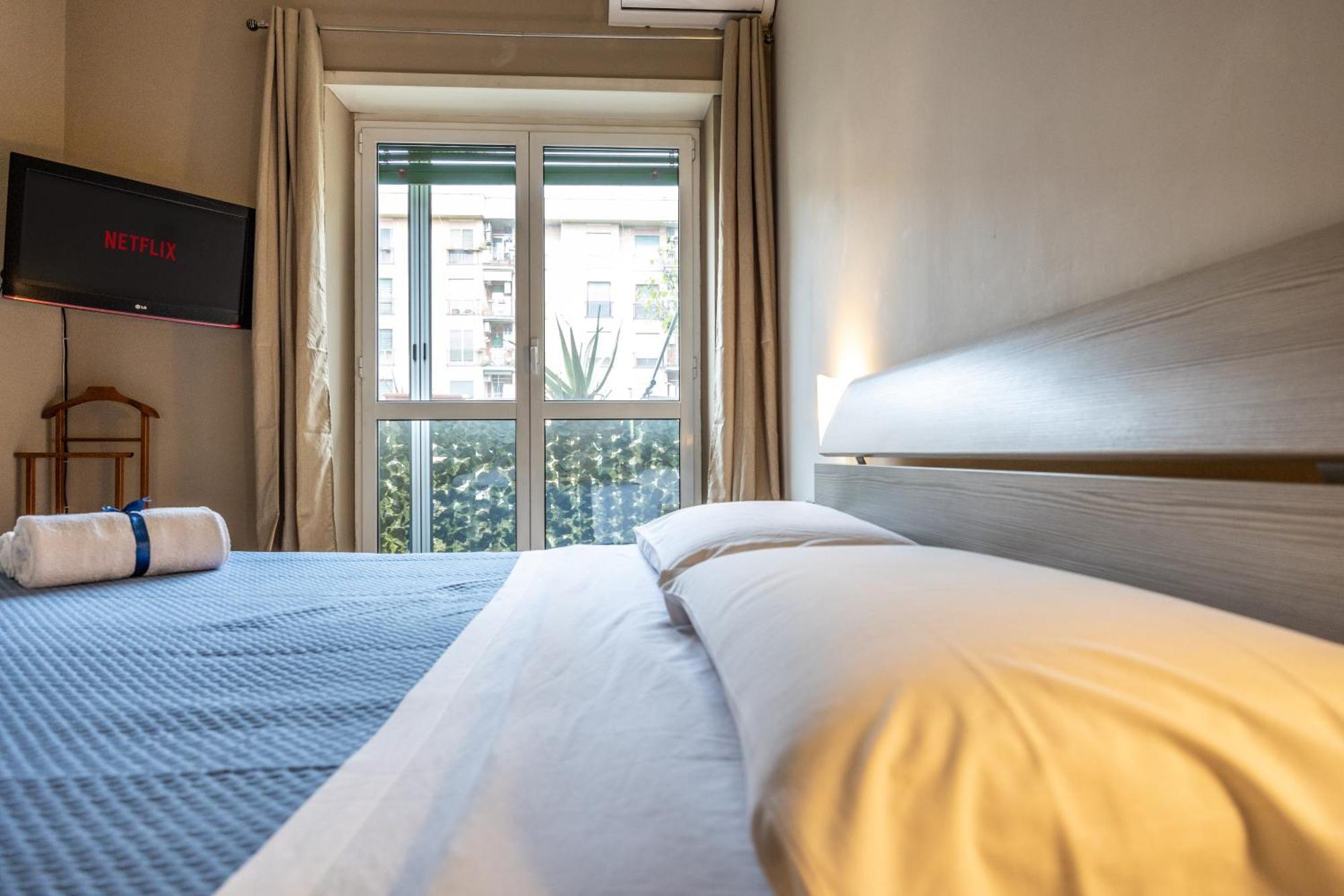 Big Apartment Rome Air Conditioning Wifi Netflix 90 Mq Luaran gambar