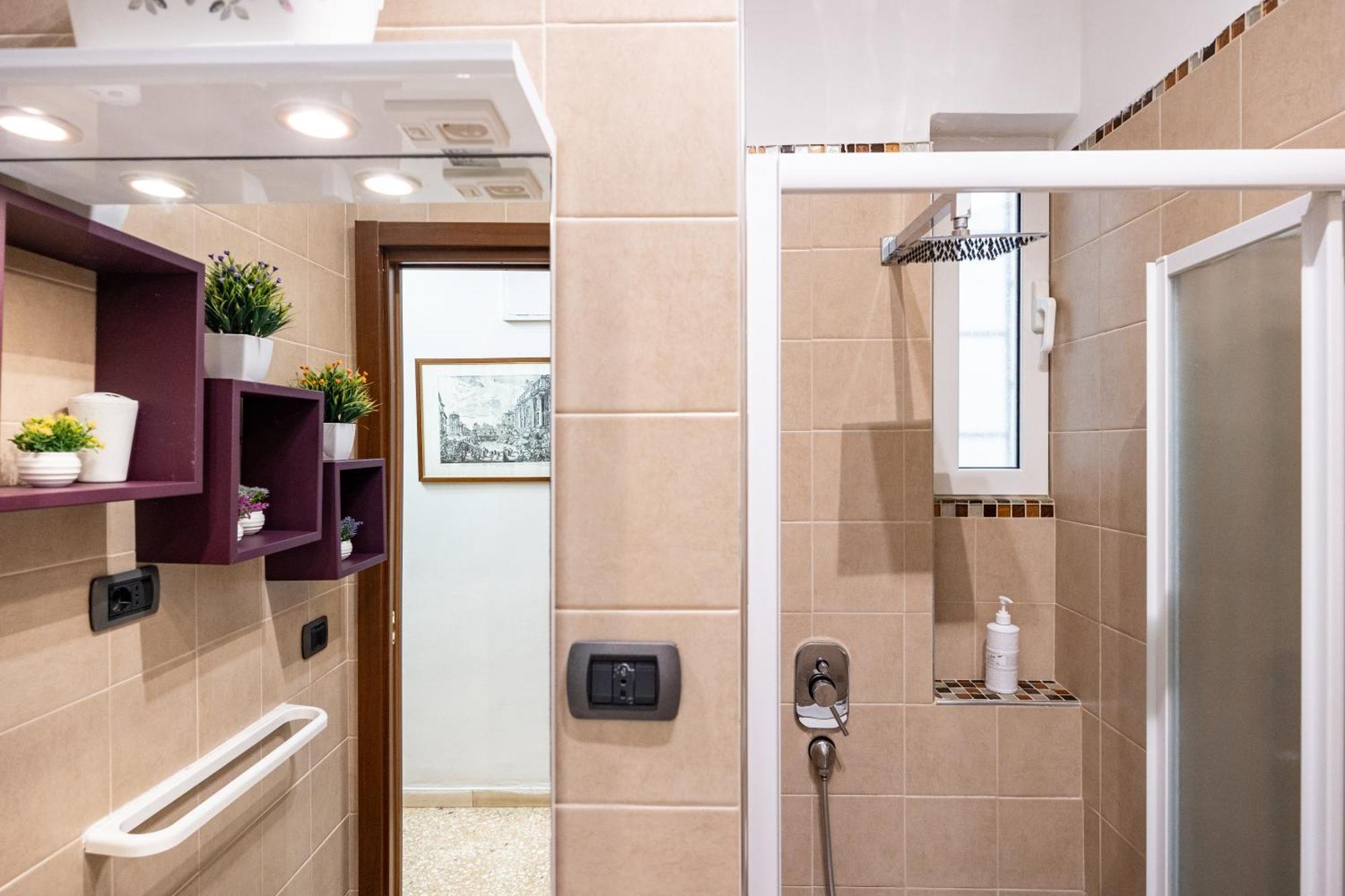 Big Apartment Rome Air Conditioning Wifi Netflix 90 Mq Luaran gambar